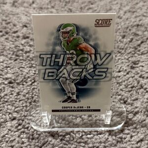 Panini Score 2025 - Cooper DeJean Throwbacks Football Card 🔥